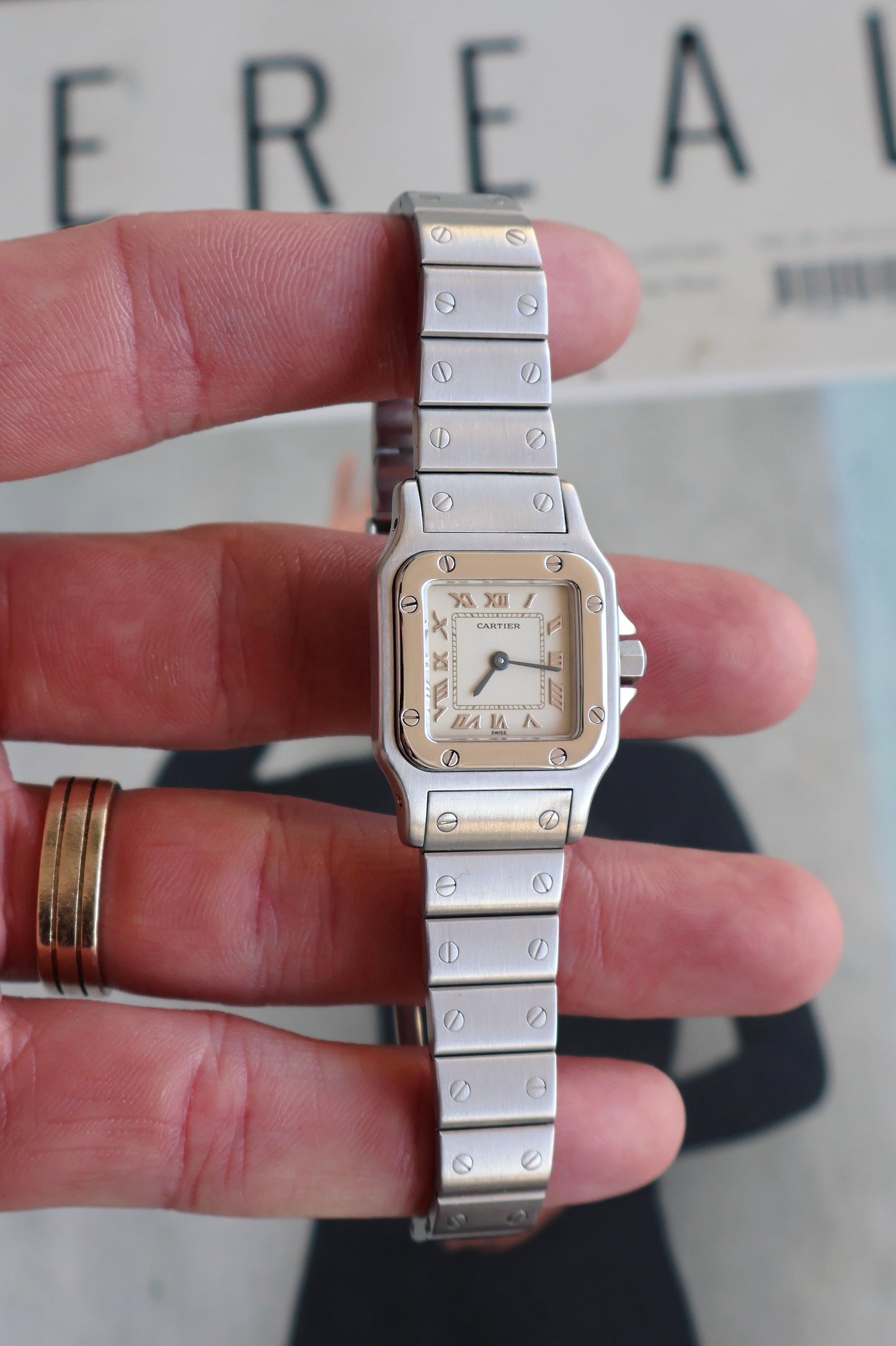 Cartier Santos Galbee lady’s