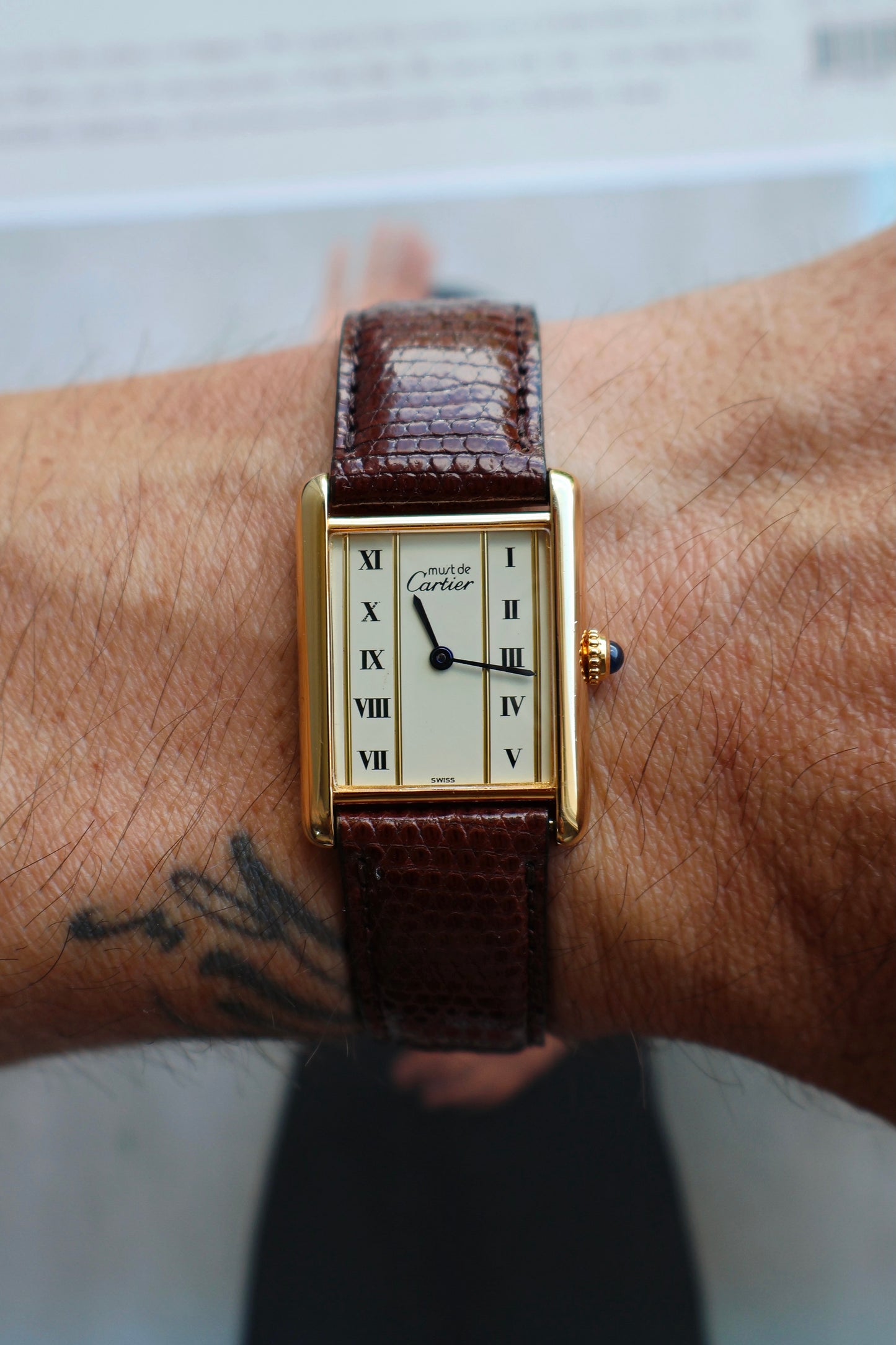Must de Cartier Tank