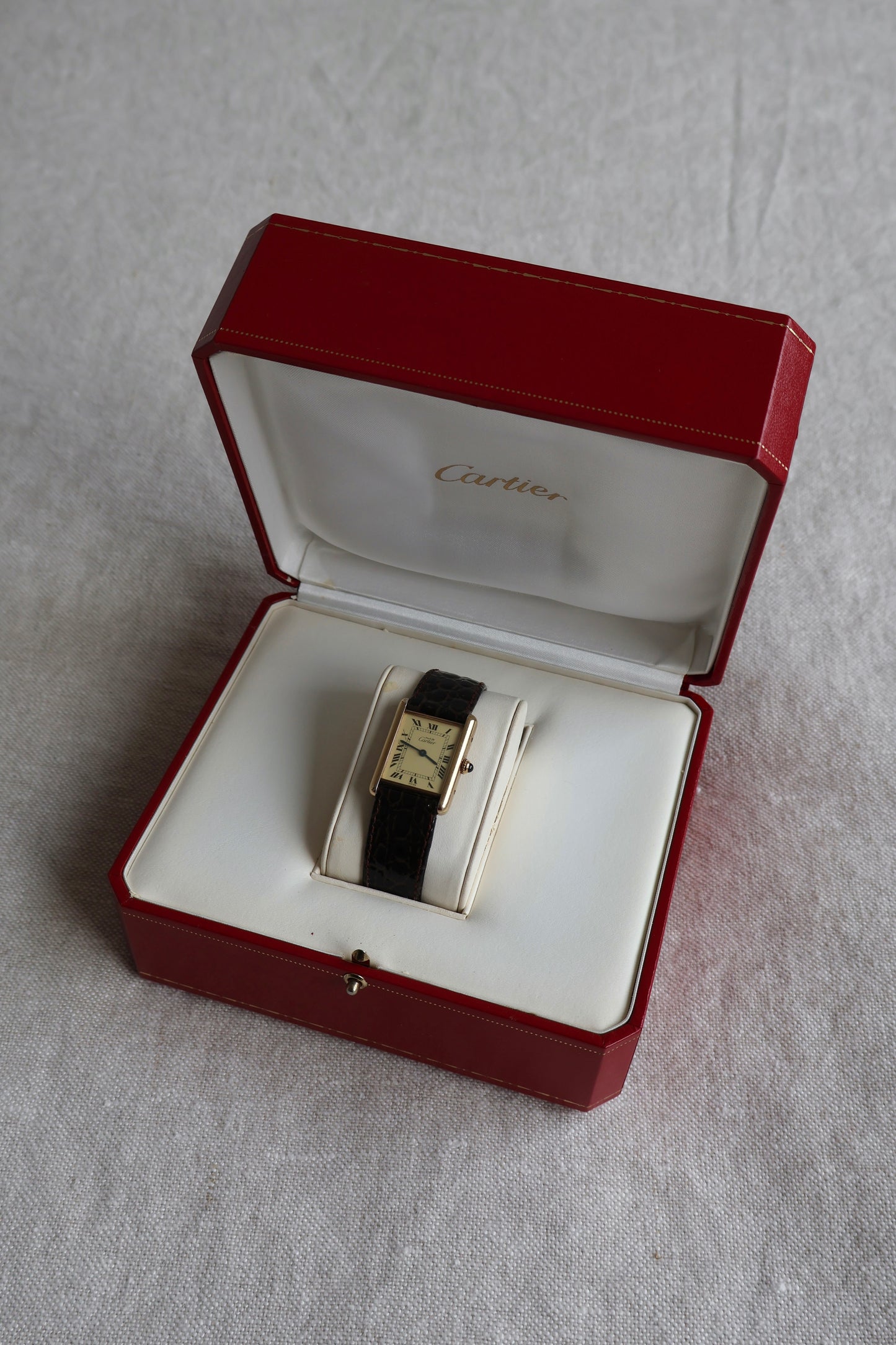 Cartier Tank Vermeil