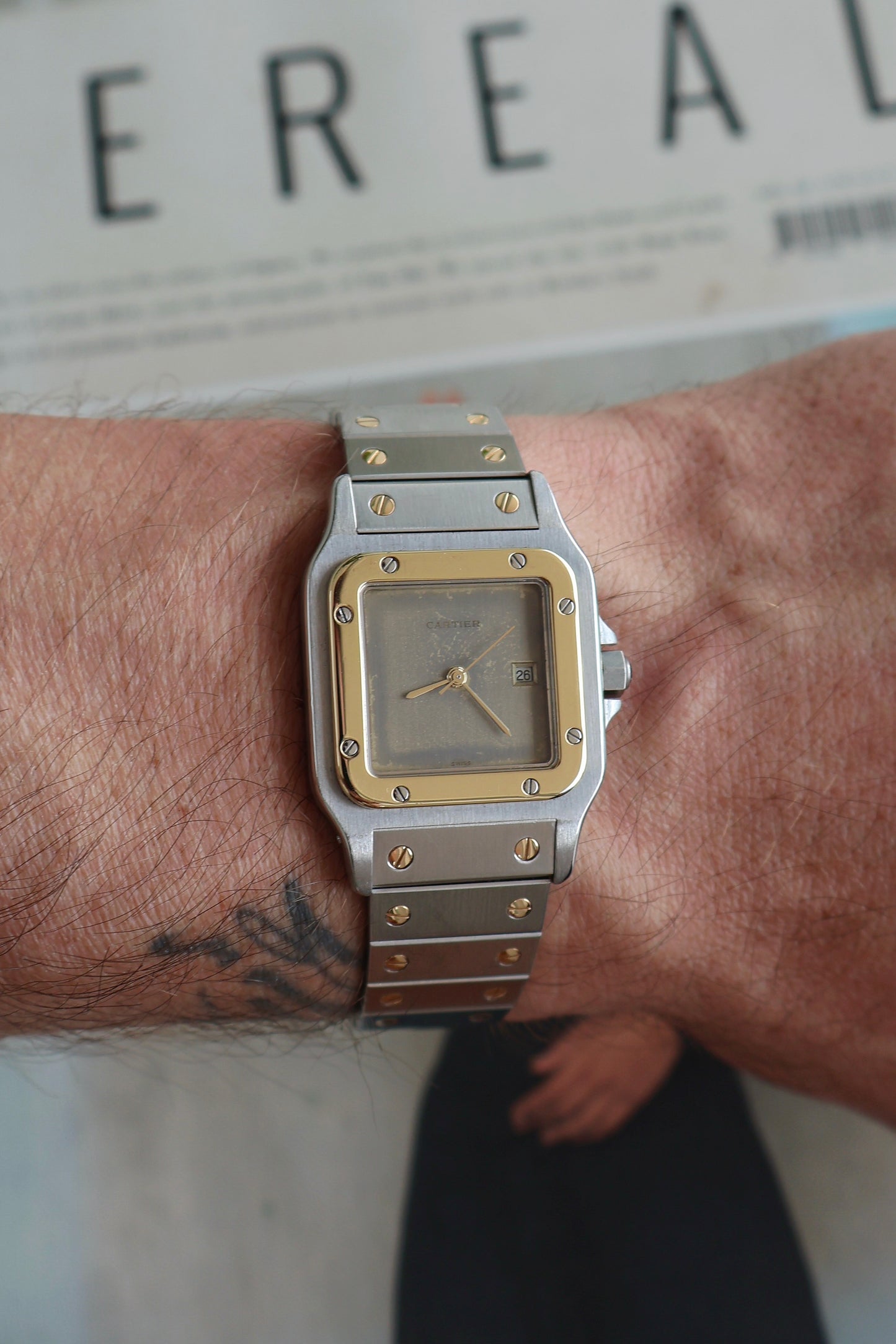 Cartier Santos Carree ‘ghost’