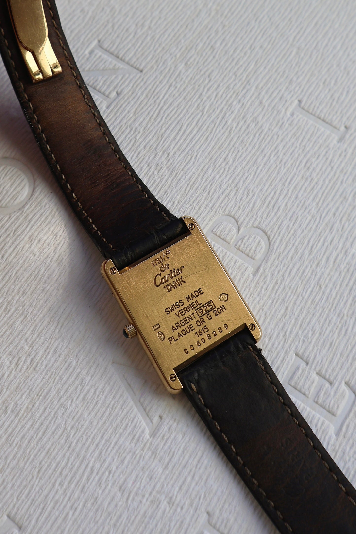 Must de Cartier Tank