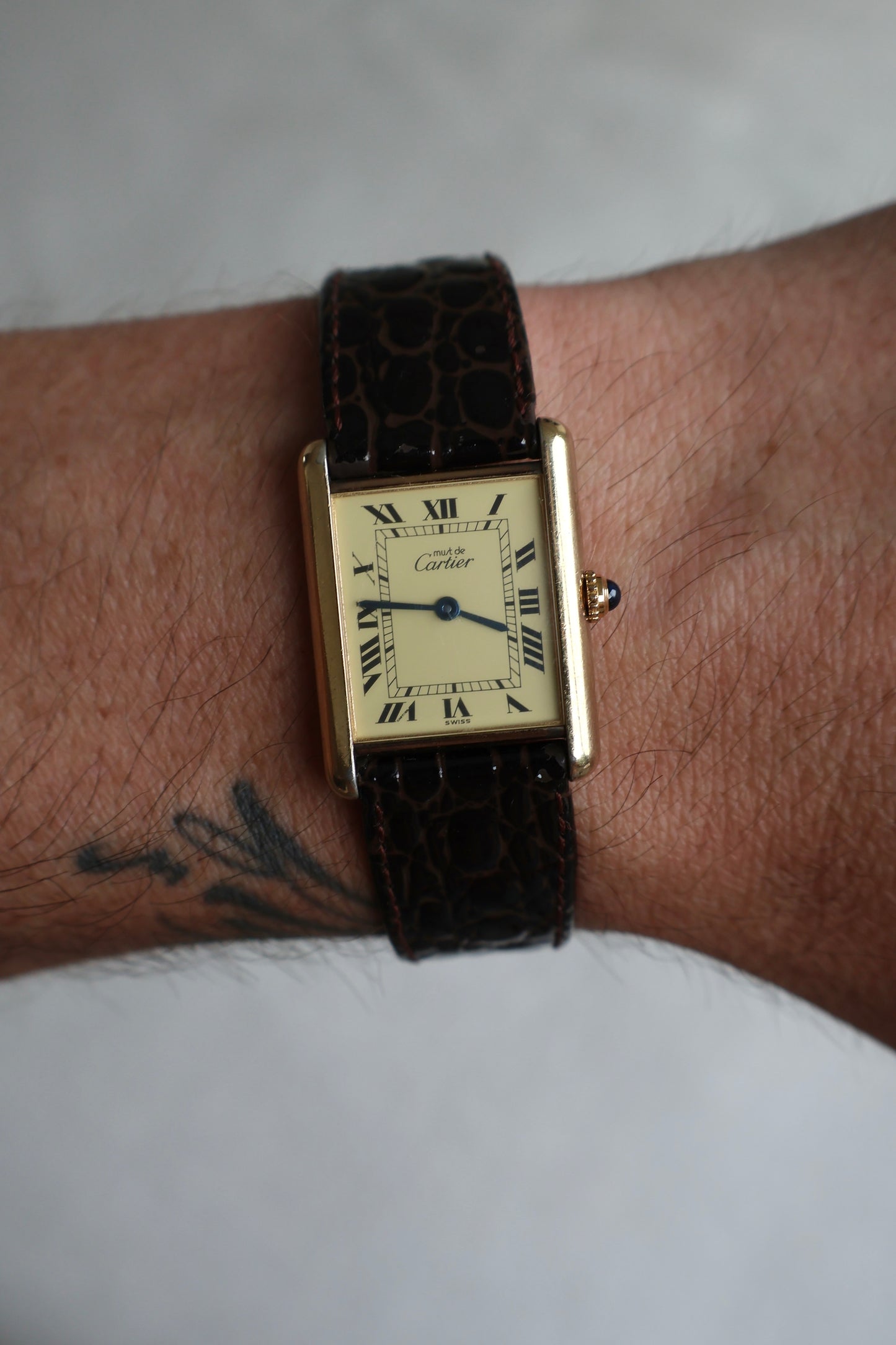 Cartier Tank Vermeil