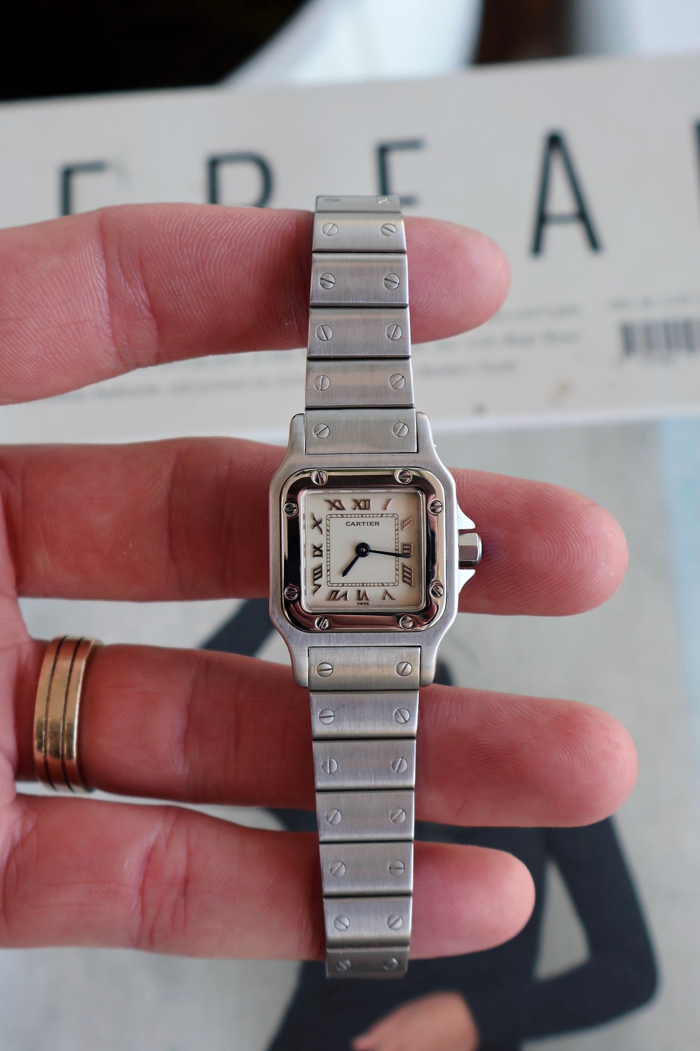Cartier Santos Galbee lady’s