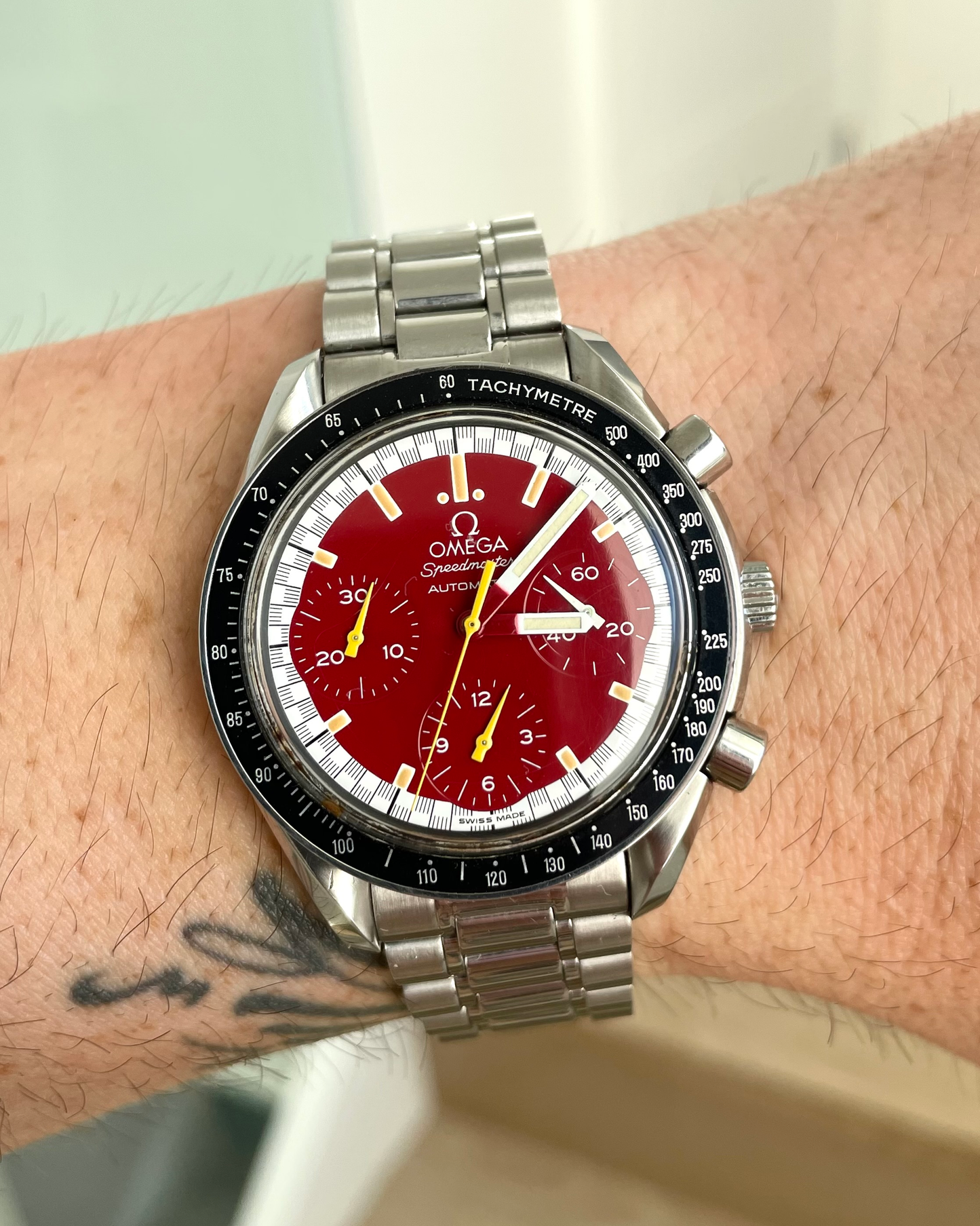 Omega Speedmaster Schumacher edition